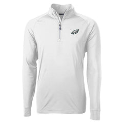 Philadelphia Eagles Cutter & Buck Adapt Eco Knit Quarter-Zip Pullover Jacket | NFL Near me