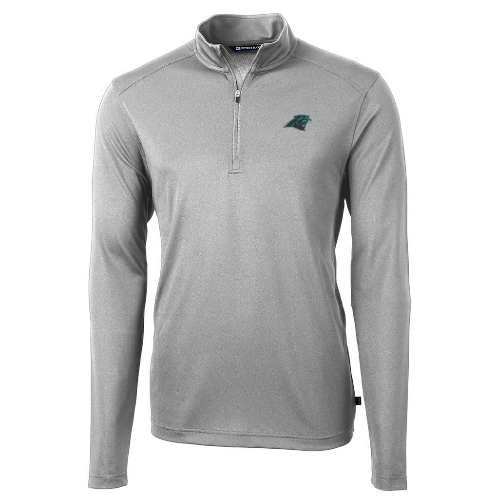 Carolina Panthers Cutter & Buck Virtue Eco Pique Recycled Quarter-Zip Pullover Jacket | NFL Near me