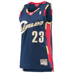 Navy LeBron James Cleveland Cavaliers Women's Hardwood Classics Swingman Jersey sale | NBA