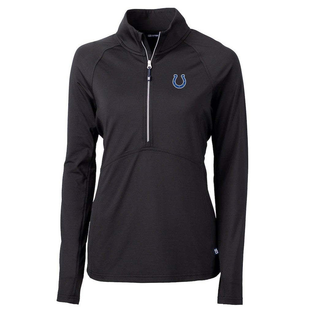 Indianapolis Colts Cutter & Buck Women's Adapt Eco Knit Half-Zip Pullover Jacket | NFL US