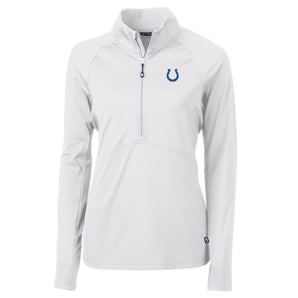 Indianapolis Colts Cutter & Buck Women's Adapt Eco Knit Half-Zip Pullover Jacket | NFL Online