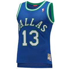 Blue Steve Nash Dallas Mavericks Women's 1998/99 Hardwood Classics Swingman Jersey sale | NBA