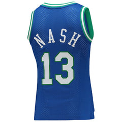 Blue Steve Nash Dallas Mavericks Women's 1998/99 Hardwood Classics Swingman Jersey sale | NBA