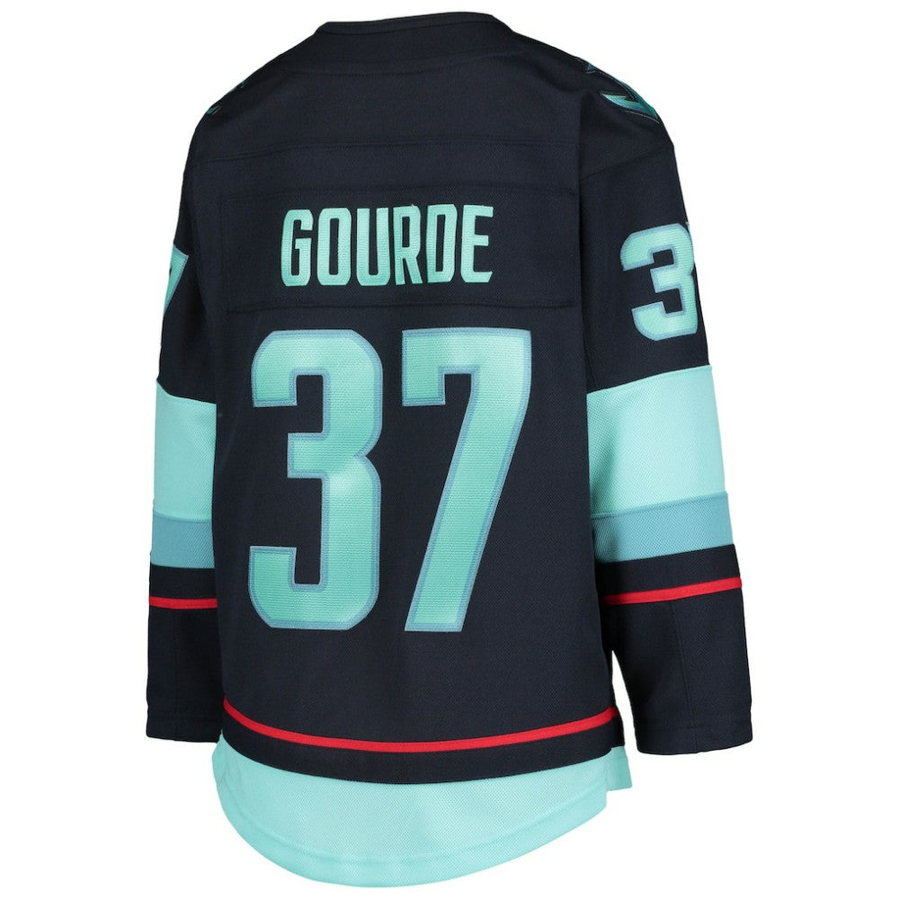 Yanni Gourde Seattle Kraken Youth Home Premier Player Jersey -  NHL Jerseys