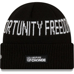 Cleveland Browns Team Social Justice Cuffed Knit Hat | NFL Discount