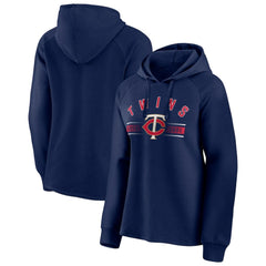 Minnesota Twins Fanatics Women's Perfect Play Raglan Pullover Hoodie - MLB Hoodies