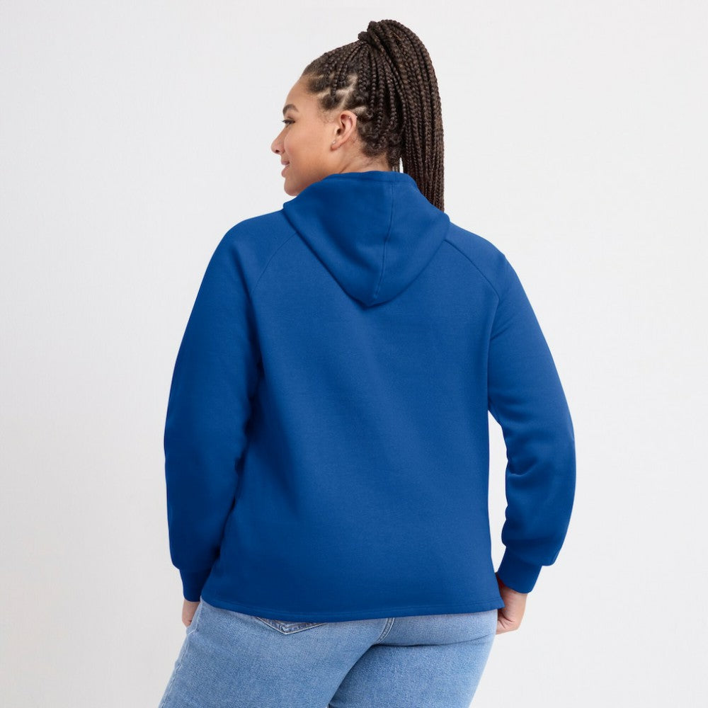 Chicago Cubs Fanatics Women's Perfect Play Raglan Pullover Hoodie - MLB Hoodies