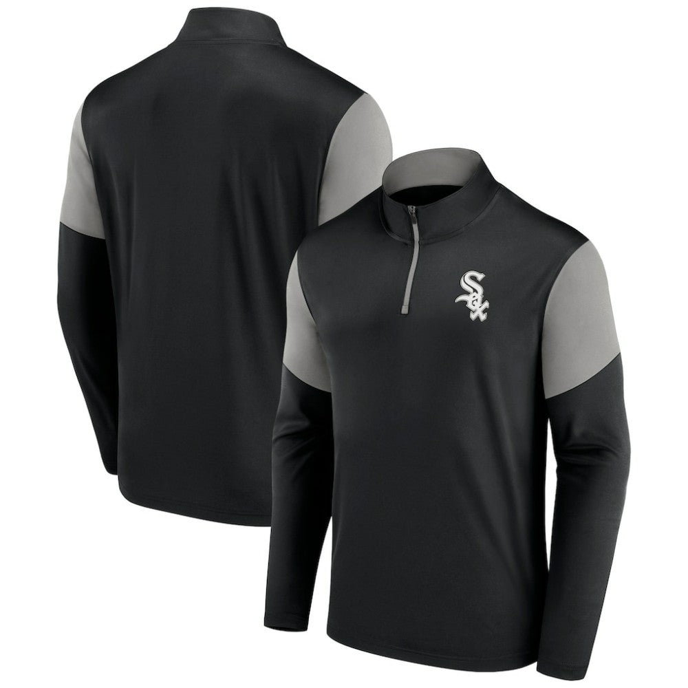 Chicago White Sox Fanatics Primary Logo Quarter-Zip Top - MLB Tops