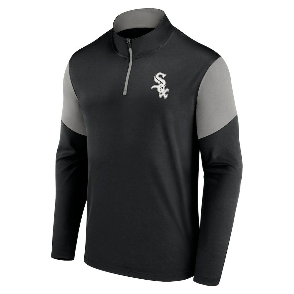 Chicago White Sox Fanatics Primary Logo Quarter-Zip Top - MLB Tops
