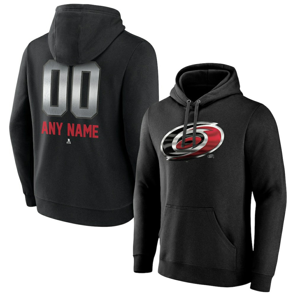Carolina Hurricanes Personalized Midnight Mascot Logo Pullover Hoodie -  NHL Hoodies