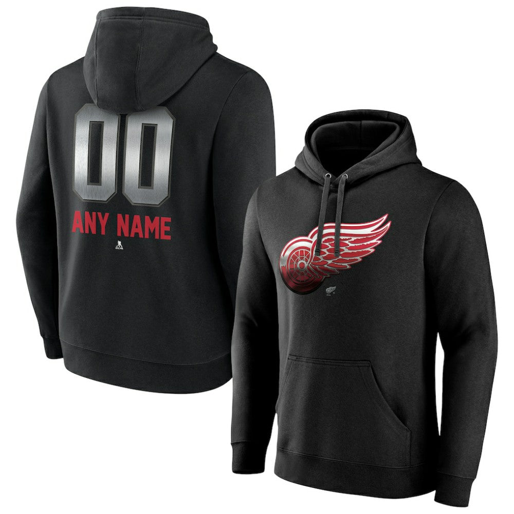 Detroit Red Wings Personalized Midnight Mascot Logo Pullover Hoodie -  NHL Hoodies