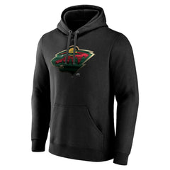 Minnesota Wild Personalized Midnight Mascot Logo Pullover Hoodie -  NHL Hoodies
