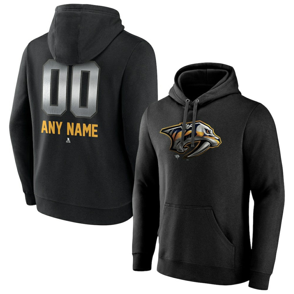 Nashville Predators Personalized Midnight Mascot Logo Pullover Hoodie -  NHL Hoodies