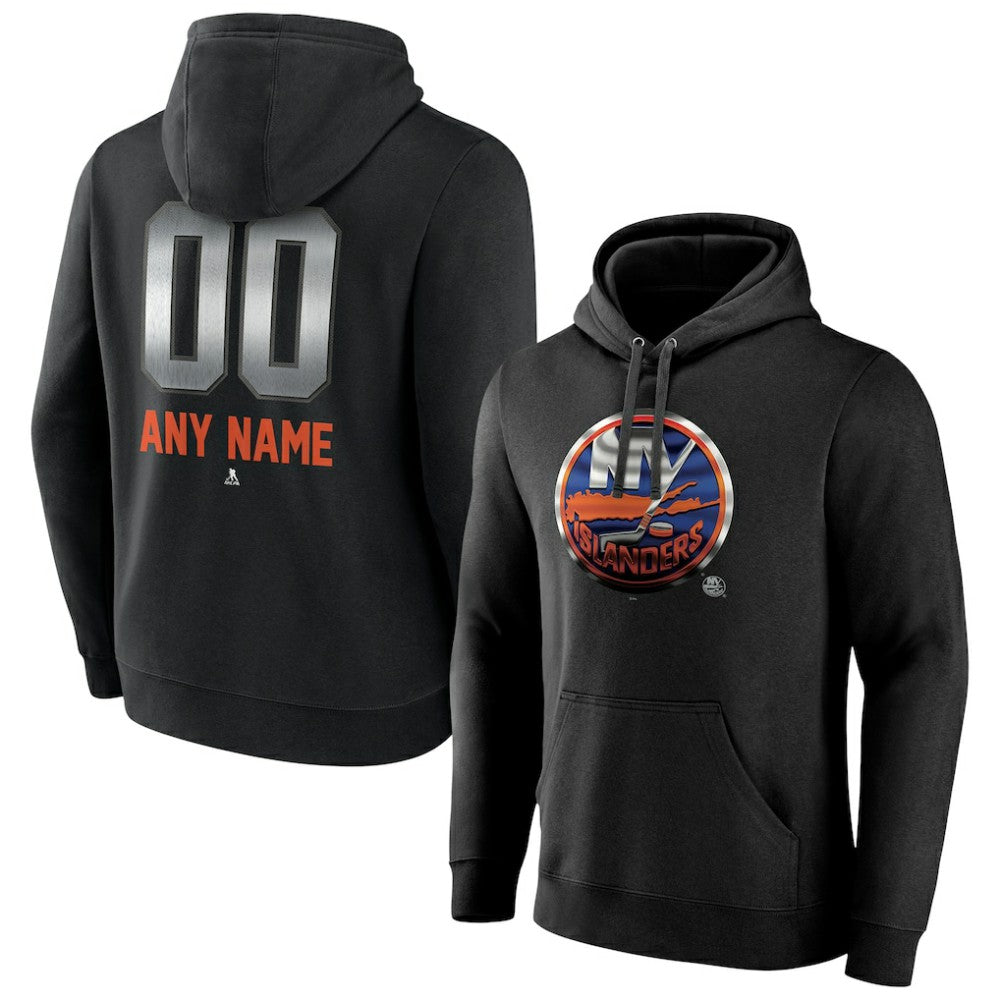 New York Islanders Personalized Midnight Mascot Logo Pullover Hoodie -  NHL Hoodies
