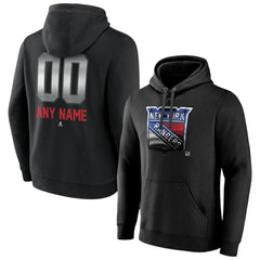 New York Rangers Personalized Midnight Mascot Logo Pullover Hoodie -  NHL Hoodies