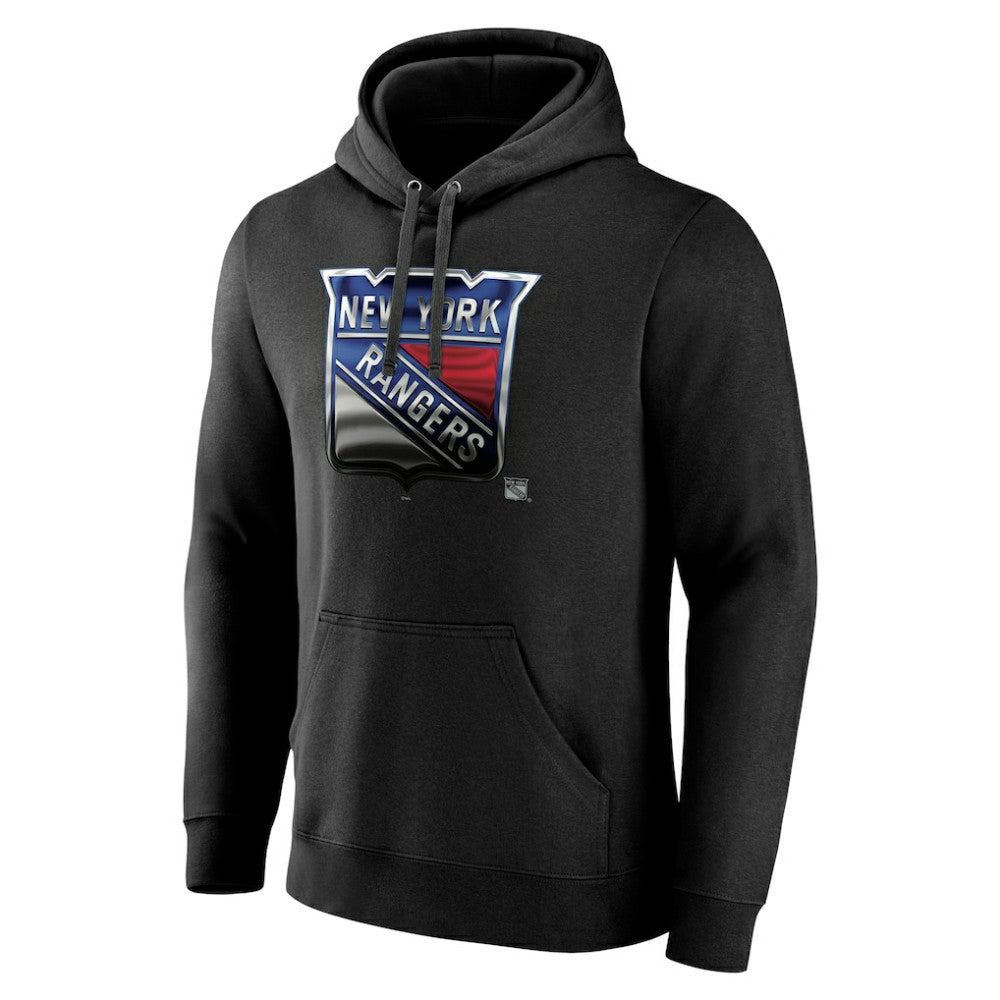 New York Rangers Personalized Midnight Mascot Logo Pullover Hoodie -  NHL Hoodies