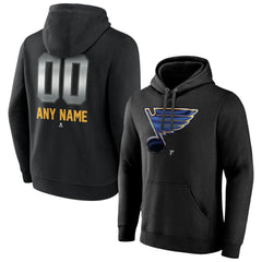 St. Louis Blues Personalized Midnight Mascot Logo Pullover Hoodie -  NHL Hoodies