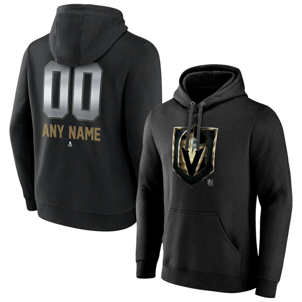 Vegas Golden Knights Personalized Midnight Mascot Logo Pullover Hoodie -  NHL Hoodies