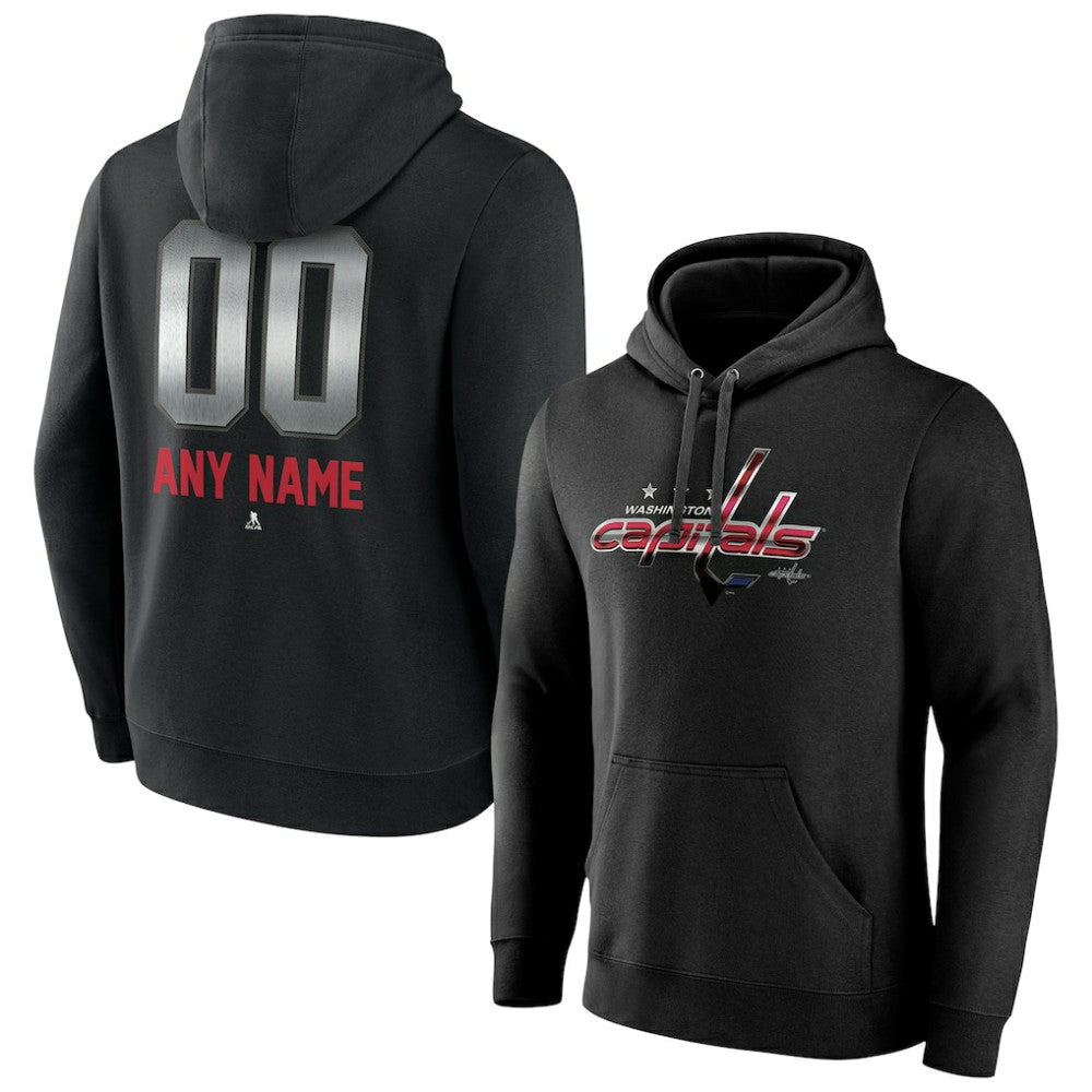 Washington Capitals Personalized Midnight Mascot Logo Pullover Hoodie -  NHL Hoodies