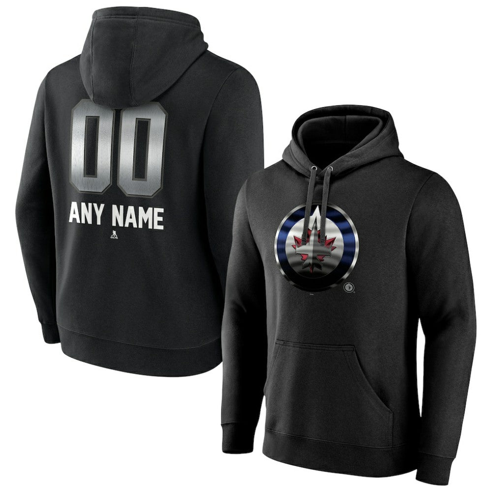 Winnipeg Jets Personalized Midnight Mascot Logo Pullover Hoodie -  NHL Hoodies