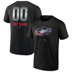 Columbus Blue Jackets Personalized Midnight Mascot Logo T-Shirt -  NHL T-shirts
