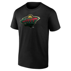Minnesota Wild Personalized Midnight Mascot Logo T-Shirt -  NHL T-shirts