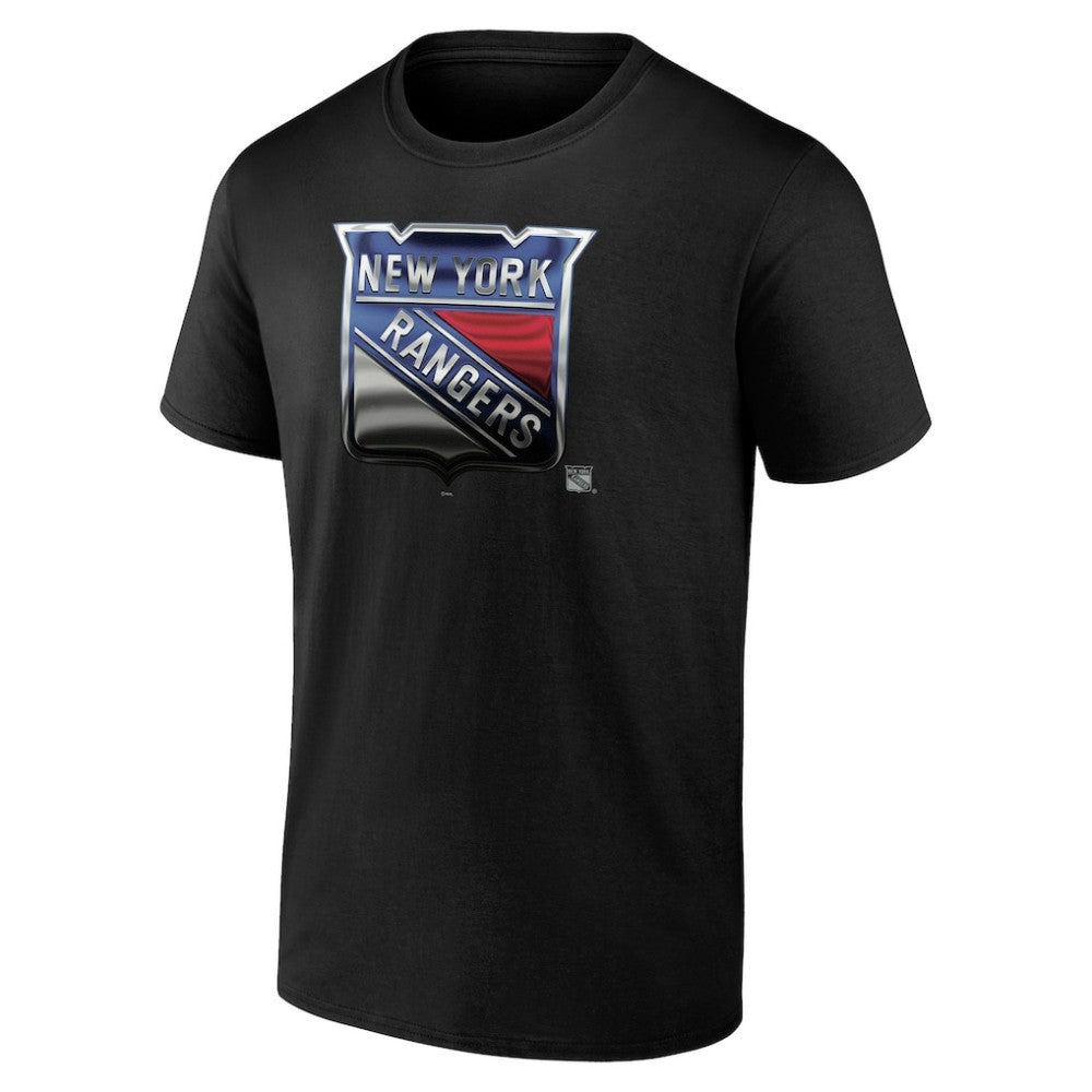 New York Rangers Personalized Midnight Mascot Logo T-Shirt -  NHL T-shirts