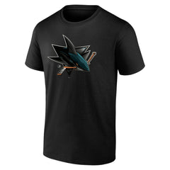 San Jose Sharks Personalized Midnight Mascot Logo T-Shirt -  NHL T-shirts