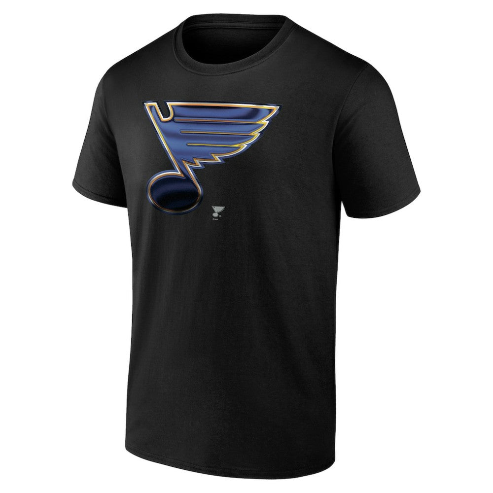 St. Louis Blues Personalized Midnight Mascot Logo T-Shirt -  NHL T-shirts