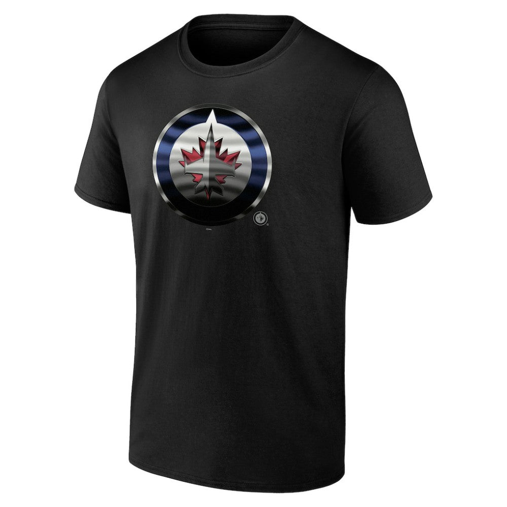 Winnipeg Jets Personalized Midnight Mascot Logo T-Shirt -  NHL T-shirts