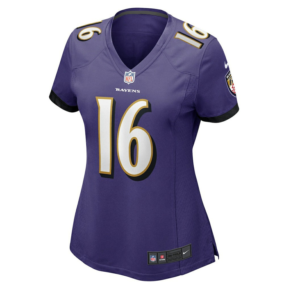 Baltimore Ravens Tylan Wallace  Women's Game Jersey | NFL New