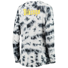 Minnesota Vikings Women's Tie-Dye Long Sleeve T-Shirt | NFL Outlet
