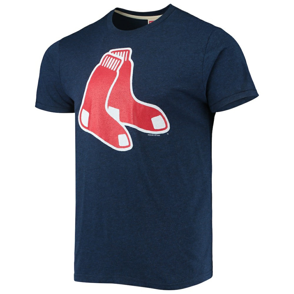 Boston Red Sox Homage Hand-Drawn Logo Tri-Blend T-Shirt - MLB T-shirts