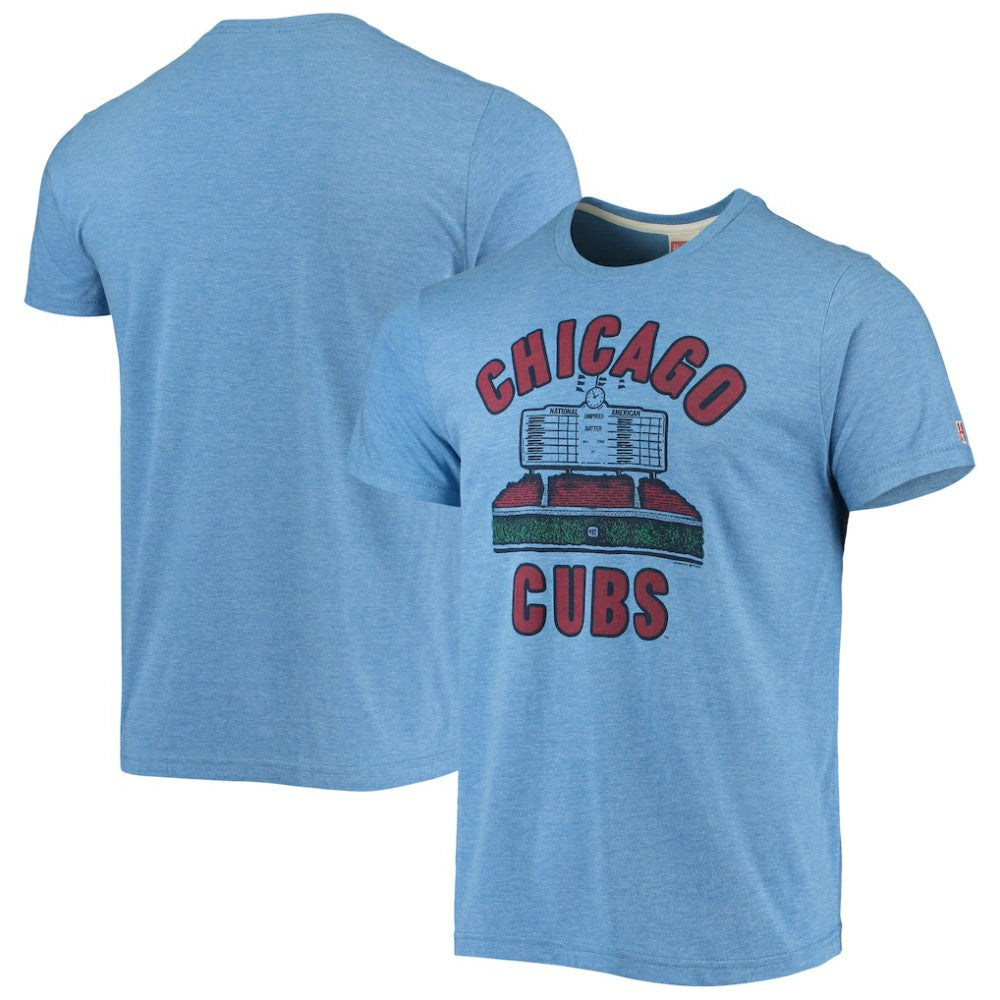 Chicago Cubs Homage Hyper Local Tri-Blend T-Shirt - MLB T-shirts