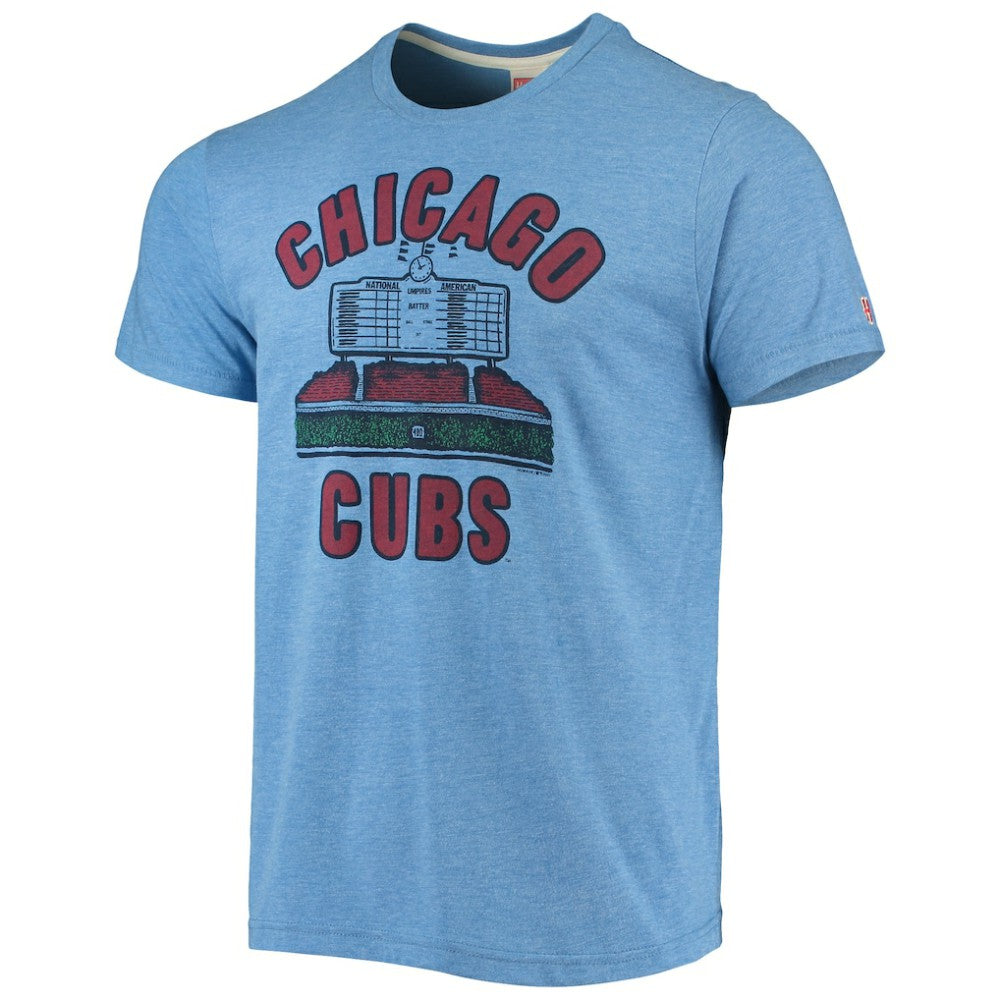 Chicago Cubs Homage Hyper Local Tri-Blend T-Shirt - MLB T-shirts