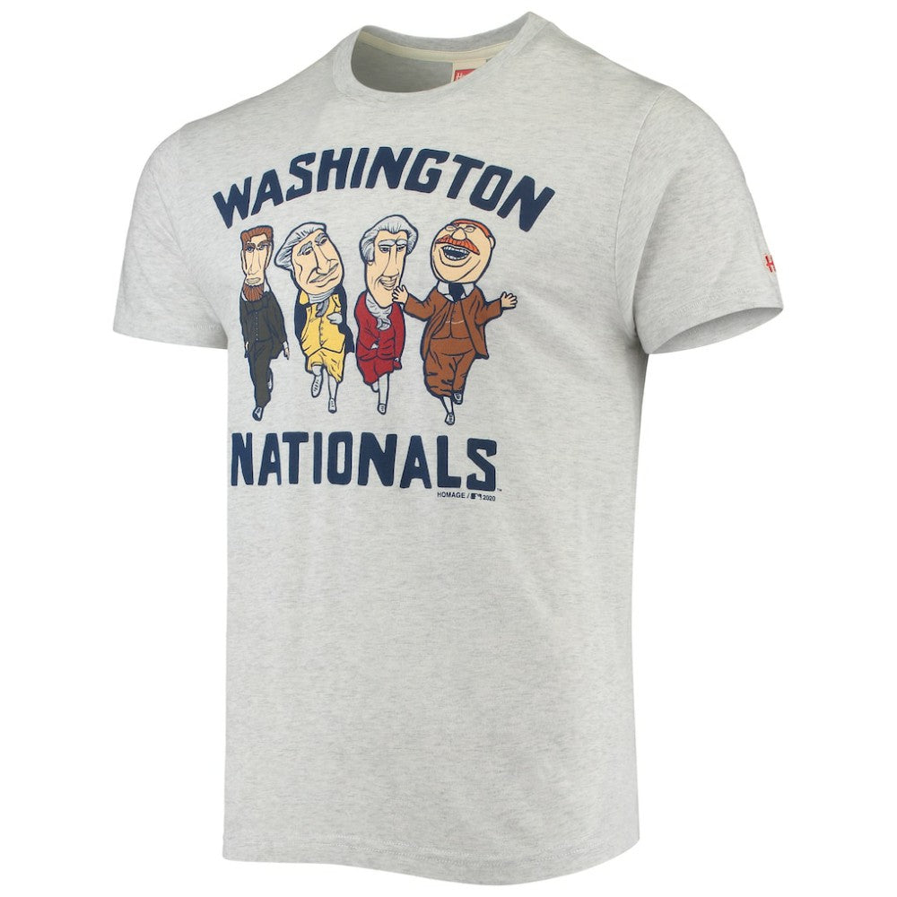 Washington Nationals Homage Hyper Local Tri-Blend T-Shirt - MLB T-shirts