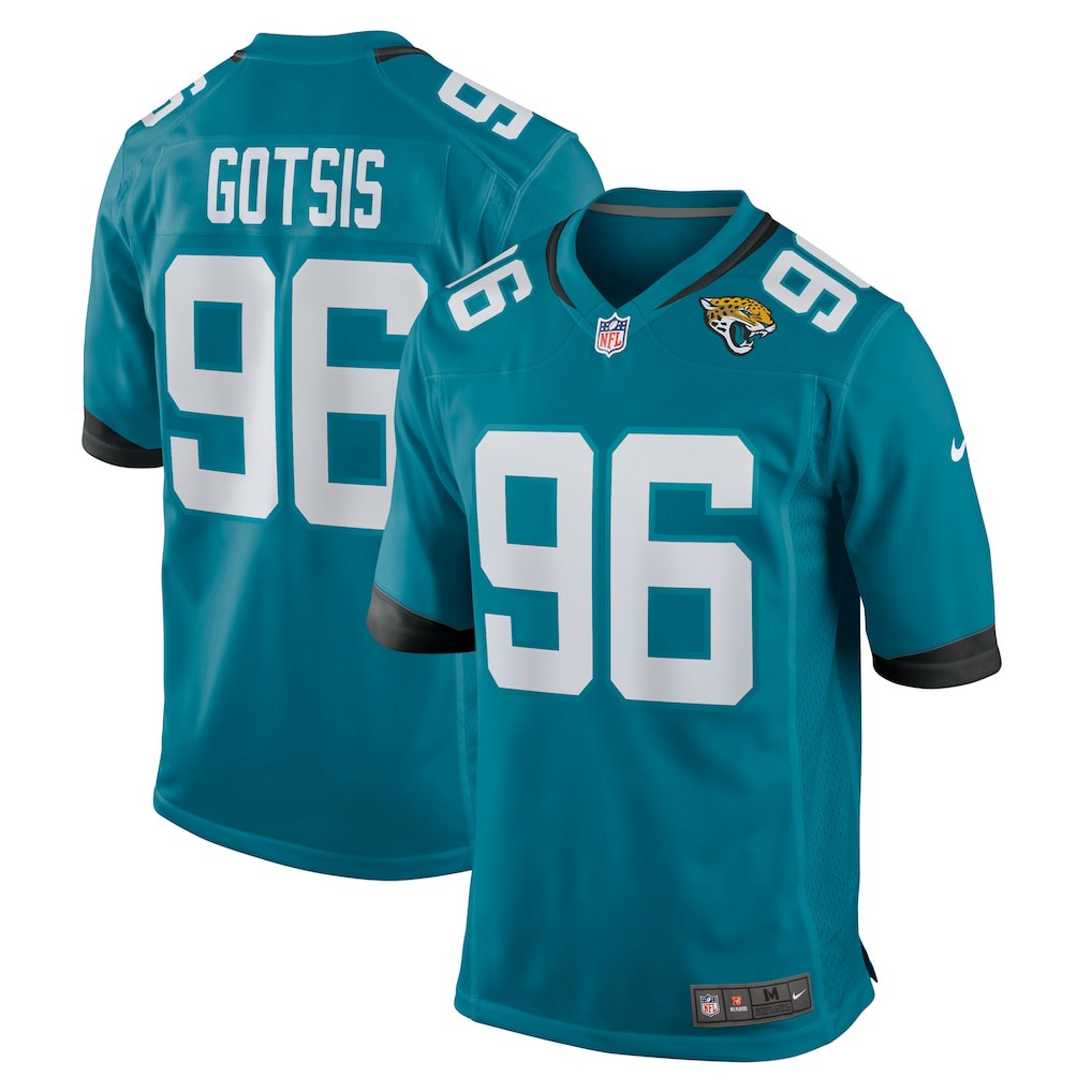 Jacksonville Jaguars Adam Gotsis  Game Jersey | NFL Online