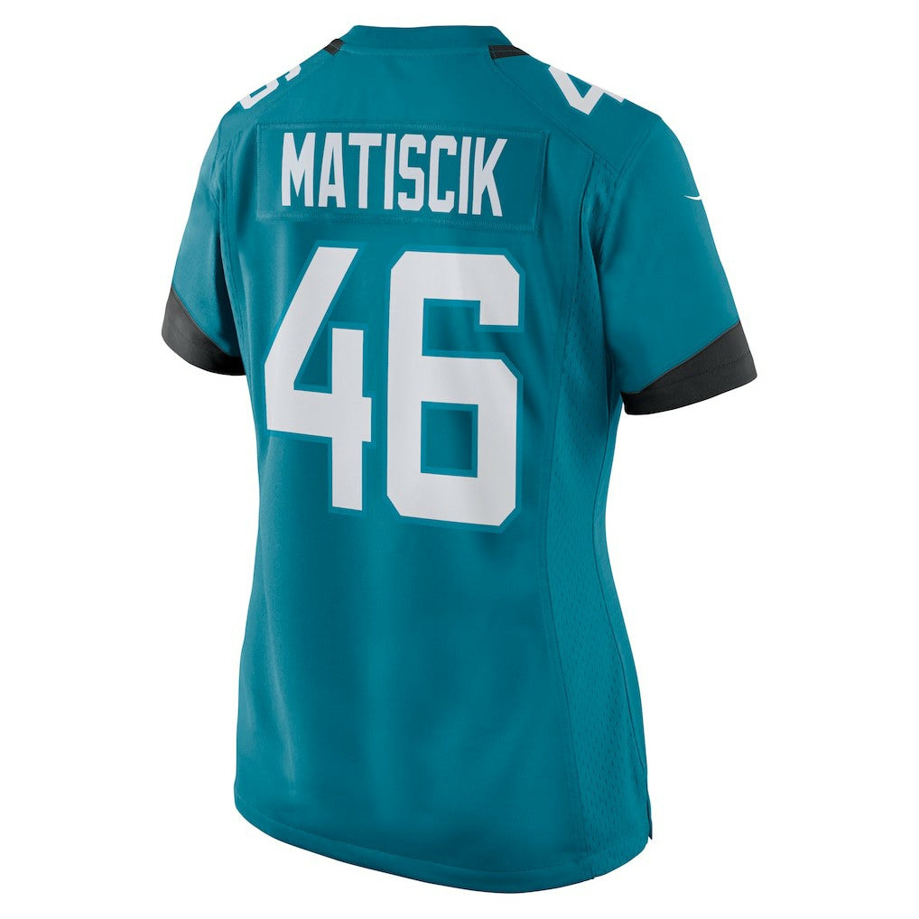 Jacksonville Jaguars Ross Matiscik  Women's Game Jersey | NFL Near me