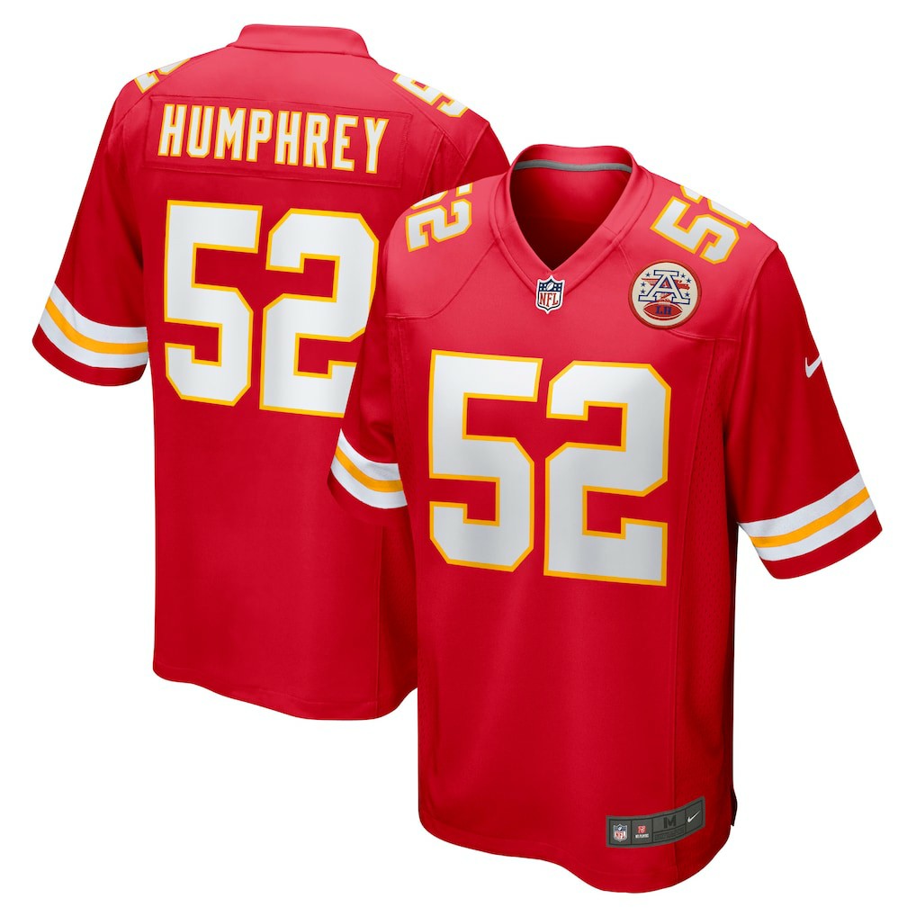Kansas City Chiefs Creed Humphrey  Game Jersey | NFL On sale