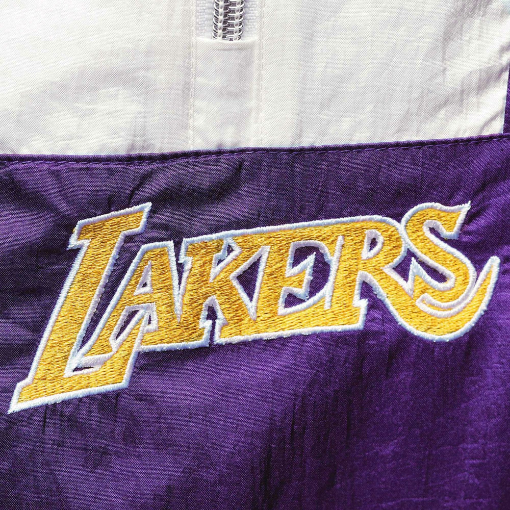 Purple Los Angeles Lakers Women's Half-Zip Windbreaker 2.0 Hoodie | NBA