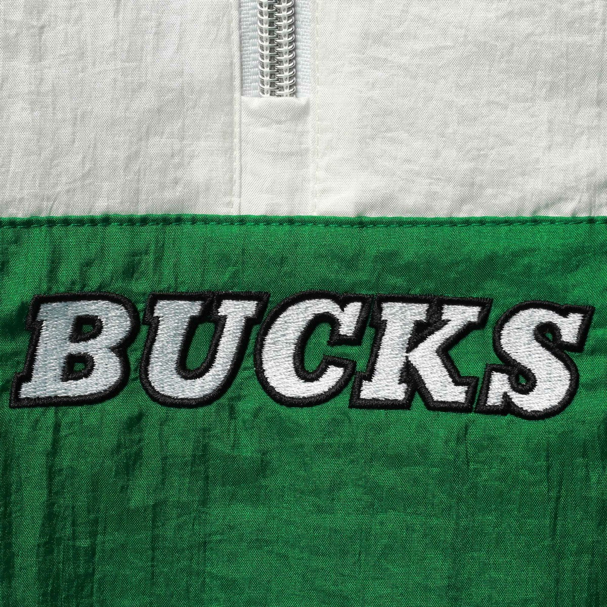 Green Milwaukee Bucks Women's Half-Zip Windbreaker 2.0 Hoodie | NBA