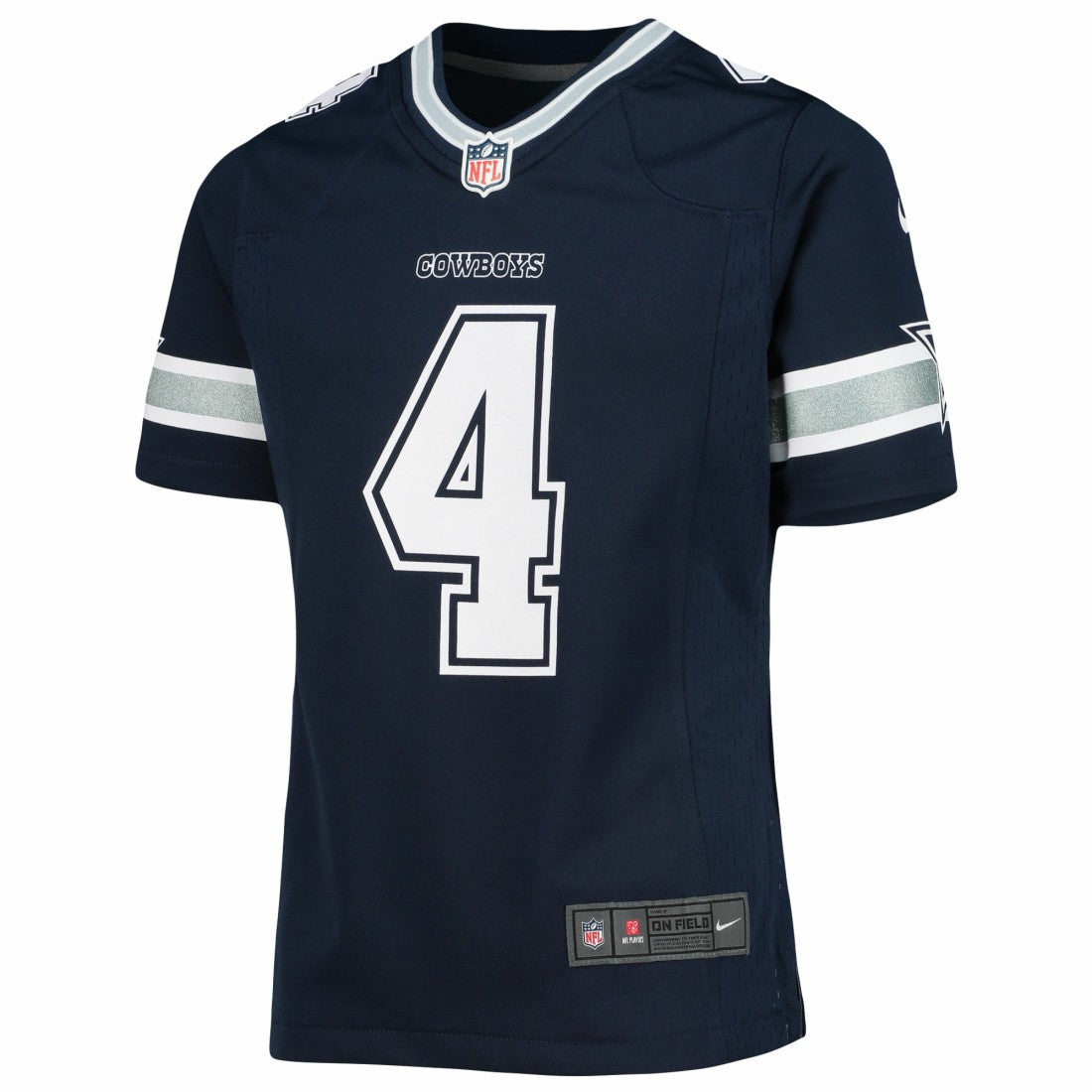 Dallas Cowboys Dak Prescott  Girls Youth Team Game Jersey | NFL Outlet