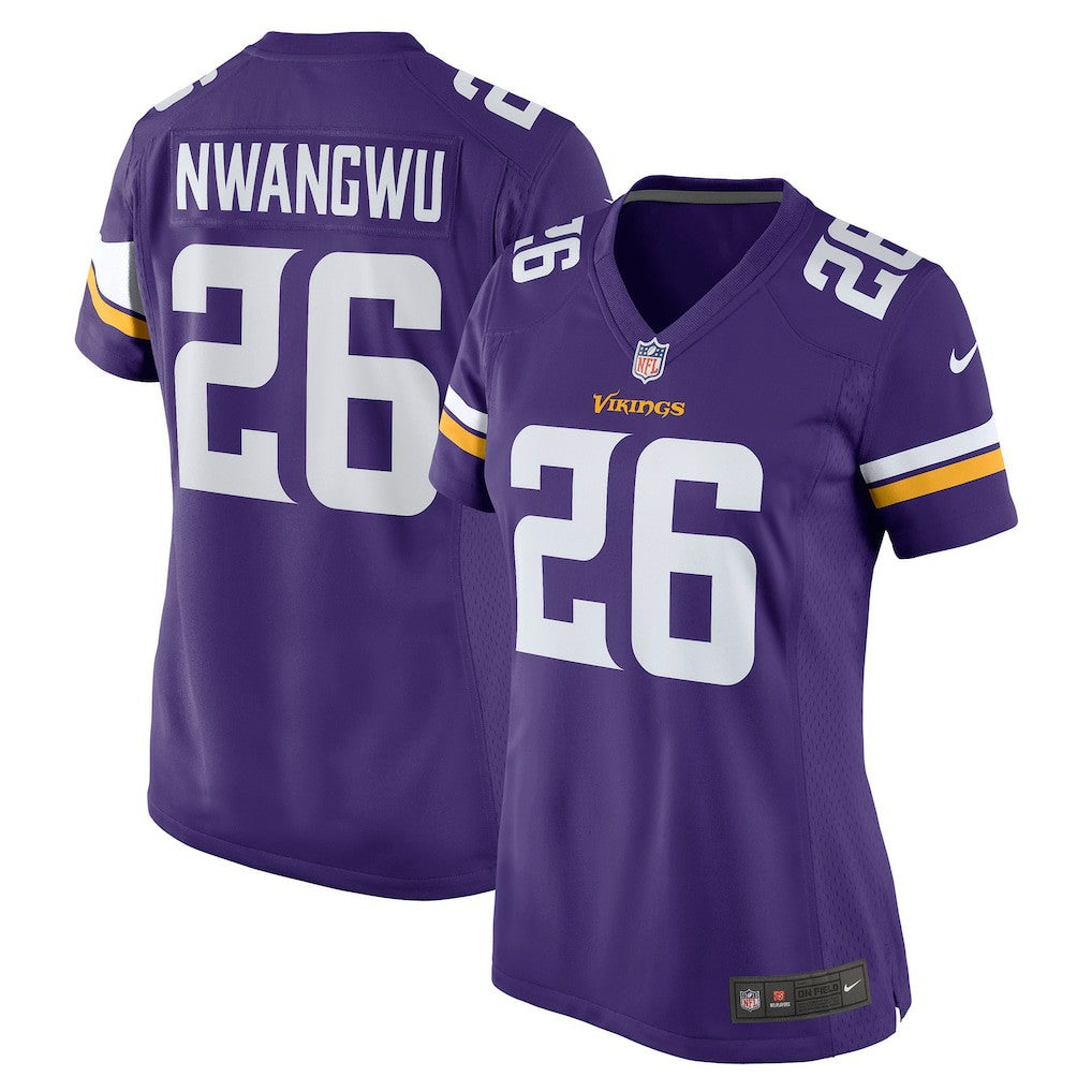Minnesota Vikings Kene Nwangwu  Women's Game Jersey | NFL Online