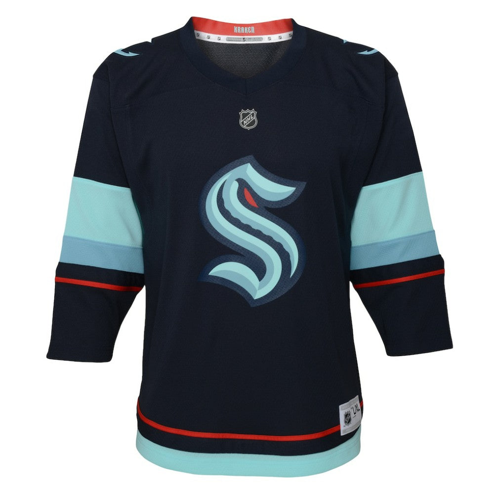 Seattle Kraken Youth Home Replica Custom Jersey -  NHL Jerseys