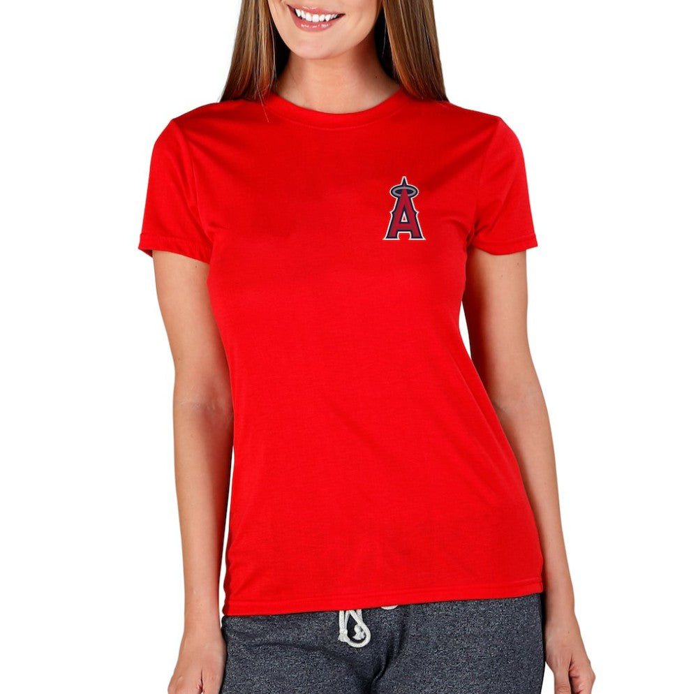 Los Angeles Angels Concepts Sport Women's Marathon Knit Top - MLB Tops