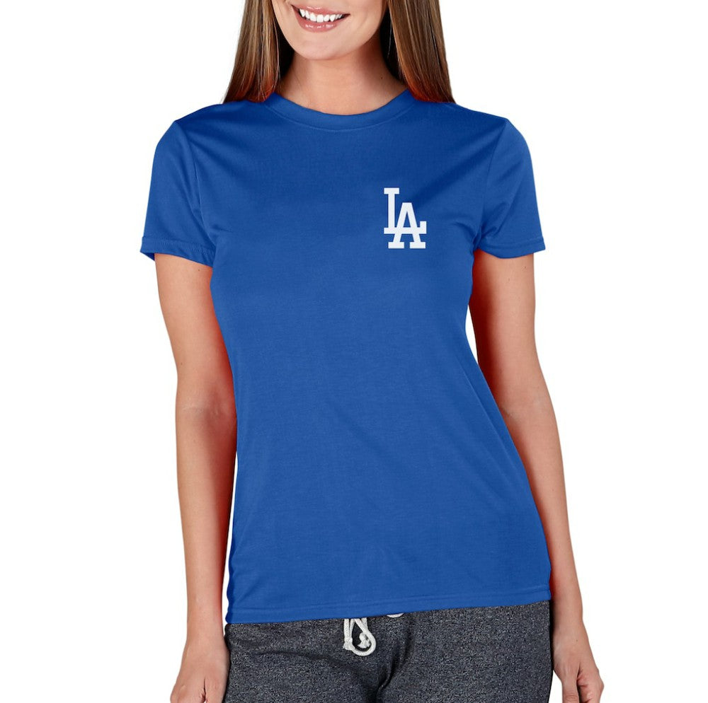Los Angeles Dodgers Concepts Sport Women's Marathon Knit Top - MLB Tops