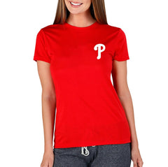 Philadelphia Phillies Concepts Sport Women's Marathon Knit Top - MLB Tops