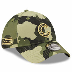 Chicago Cubs New Era 2022 Armed Forces Day 39THIRTY Flex Hat - MLB Hats