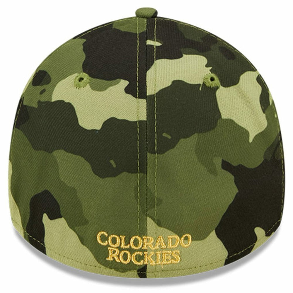 Colorado Rockies New Era 2022 Armed Forces Day 39THIRTY Flex Hat - MLB Hats