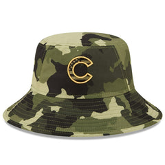 Chicago Cubs New Era 2022 Armed Forces Day Bucket Hat - MLB Hats